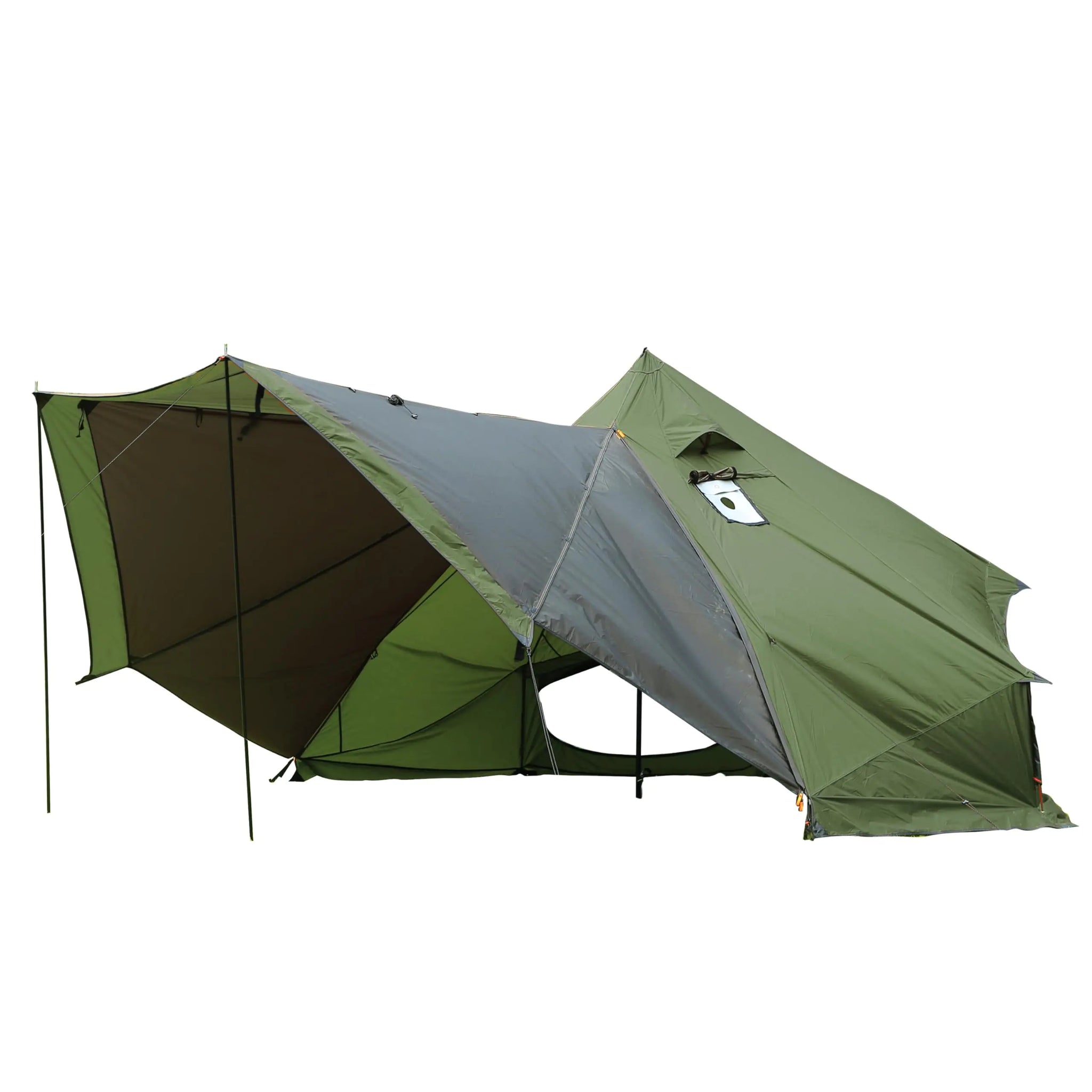 4 Season Hot Tent with Canopy Standing Room